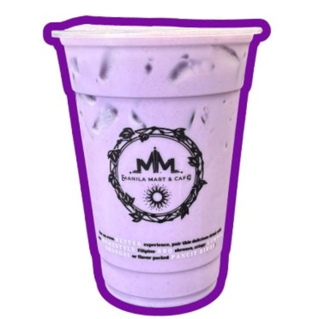 Ube Horchata Milk Tea.