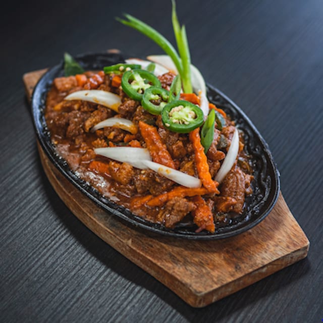 Sweet & Spicy Pork.