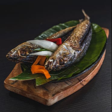 Fried Round Scad (Galunggong).