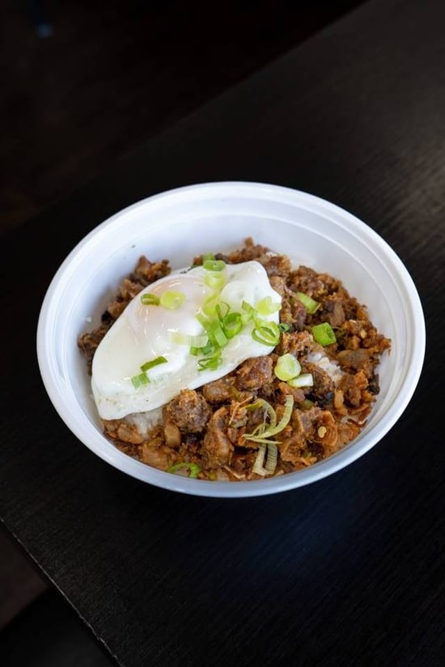 Veggie Sisig Bowl.